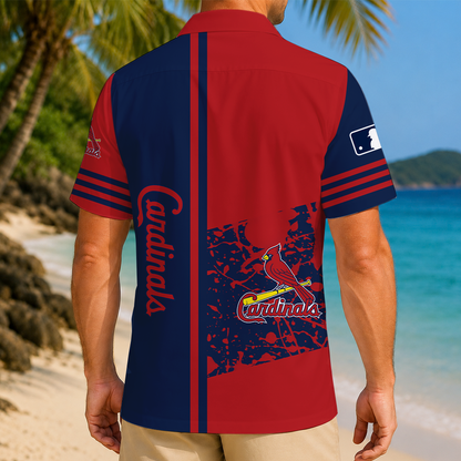 LIMITED EDITION - NEW CUSTOMIZED MLB24 SLC ST. LOUIS CARDINALS UNISEX HAWAIIAN SHIRT