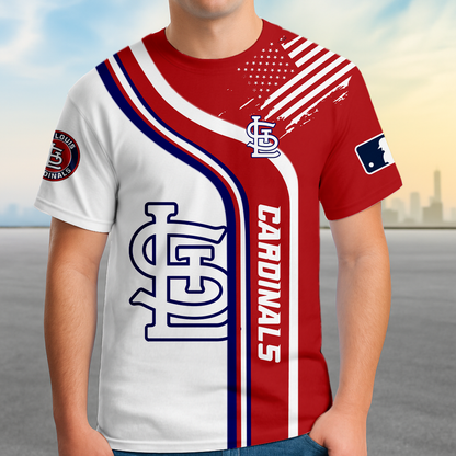 ELITE EDITION - NEW CUSTOMIZED MLB24 SLC ST. LOUIS CARDINALS POLO SHIRT, ZIP POLO SHIRT & T-SHIRTS