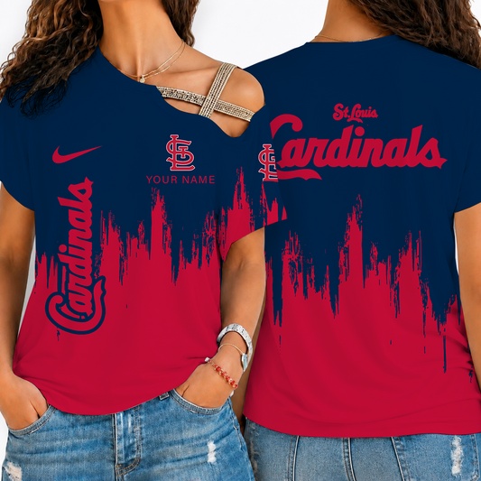 [FLASH SALE] NEW CUSTOMIZED MLB24 SLC ST. LOUIS CARDINALS SHOULDER SHIRT