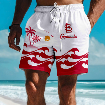 LIMITED EDITION - NEW PREMIUM MLB24 SLC ST. LOUIS CARDINALS SHORT PANTS