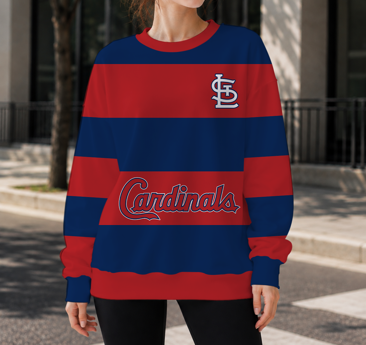 LIMITED EDITION - NEW CUSTOMIZED MLB24 SLC ST. LOUIS CARDINALS UNISEX SWEATSHIRT