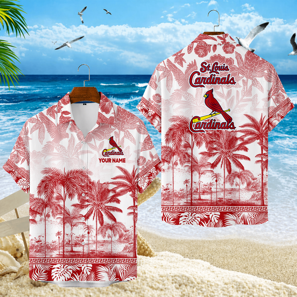 LIMITED EDITION - NEW CUSTOMIZED MLB24 SLC ST. LOUIS CARDINALS UNISEX HAWAIIAN SHIRT