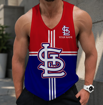 LIMITED EDITION - NEW CUSTOMIZED MLB24 ST. LOUIS CARDINALS UNISEX TANK TOP