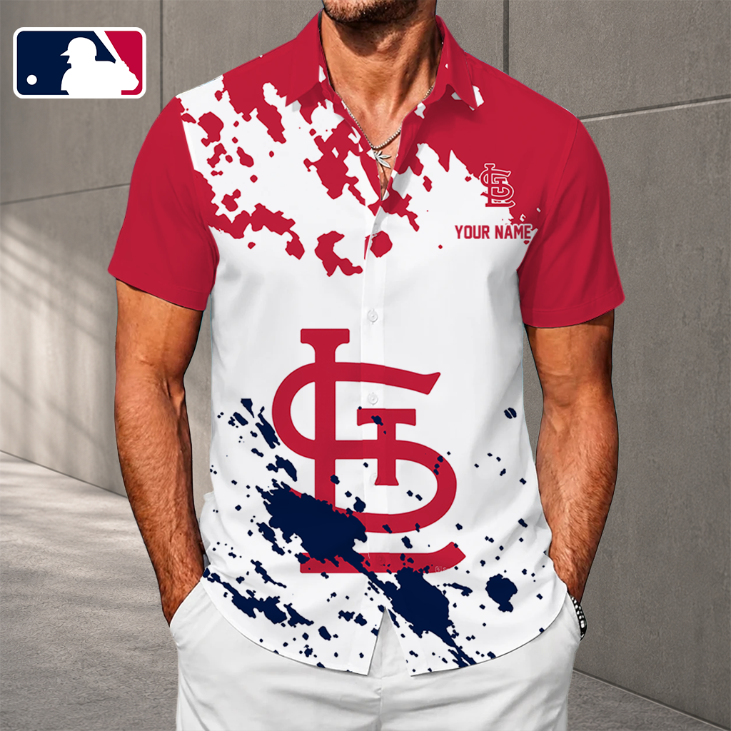 LIMITED EDITION - NEW CUSTOMIZED MLB24 SLC ST. LOUIS CARDINALS UNISEX HAWAIIAN SHIRT