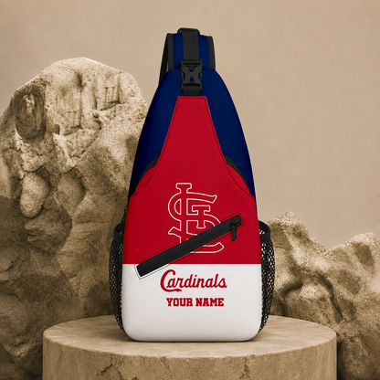 LIMITED EDITION - NEW CUSTOMIZED MLB24 SLC ST. LOUIS CARDINALS SLING BAG