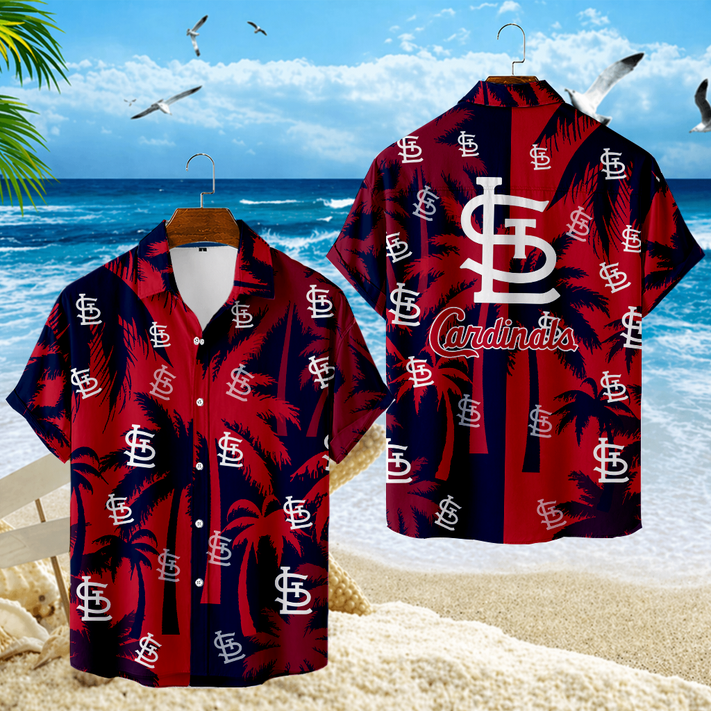 LIMITED EDITION - NEW CUSTOMIZED MLB24 SLC ST. LOUIS CARDINALS UNISEX HAWAIIAN SHIRT