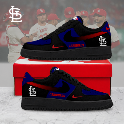 MEGA SALE - NEW CUSTOMIZED MLB24 SLC ST. LOUIS CARDINALS AF1 SHOES