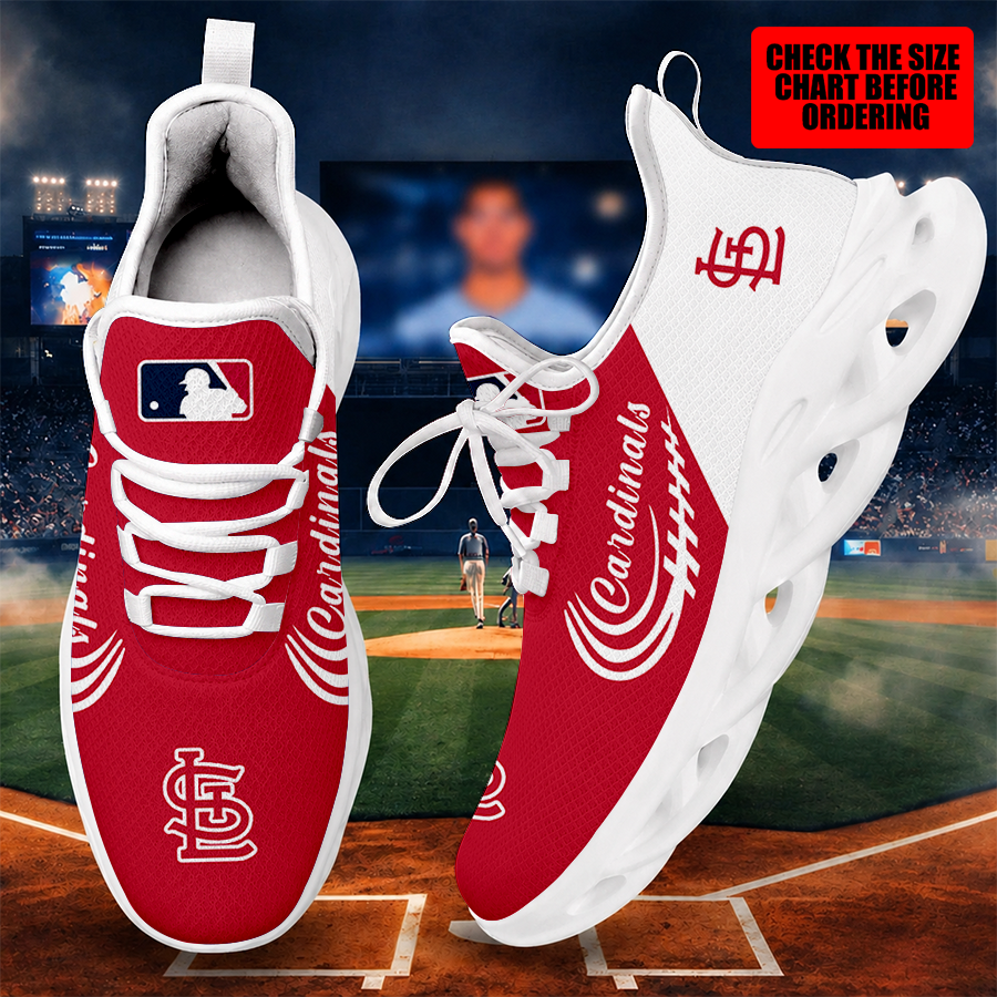[FLASH SALE] NEW CUSTOMIZED MLB24 SLC ST. LOUIS CARDINALS MAX SOUL SHOES