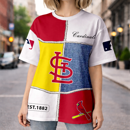 LIMITED EDITION - NEW CUSTOMIZED MLB24 SLC ST. LOUIS CARDINALS UNISEX T-SHIRT, POLO, HOODIE & JACKETS