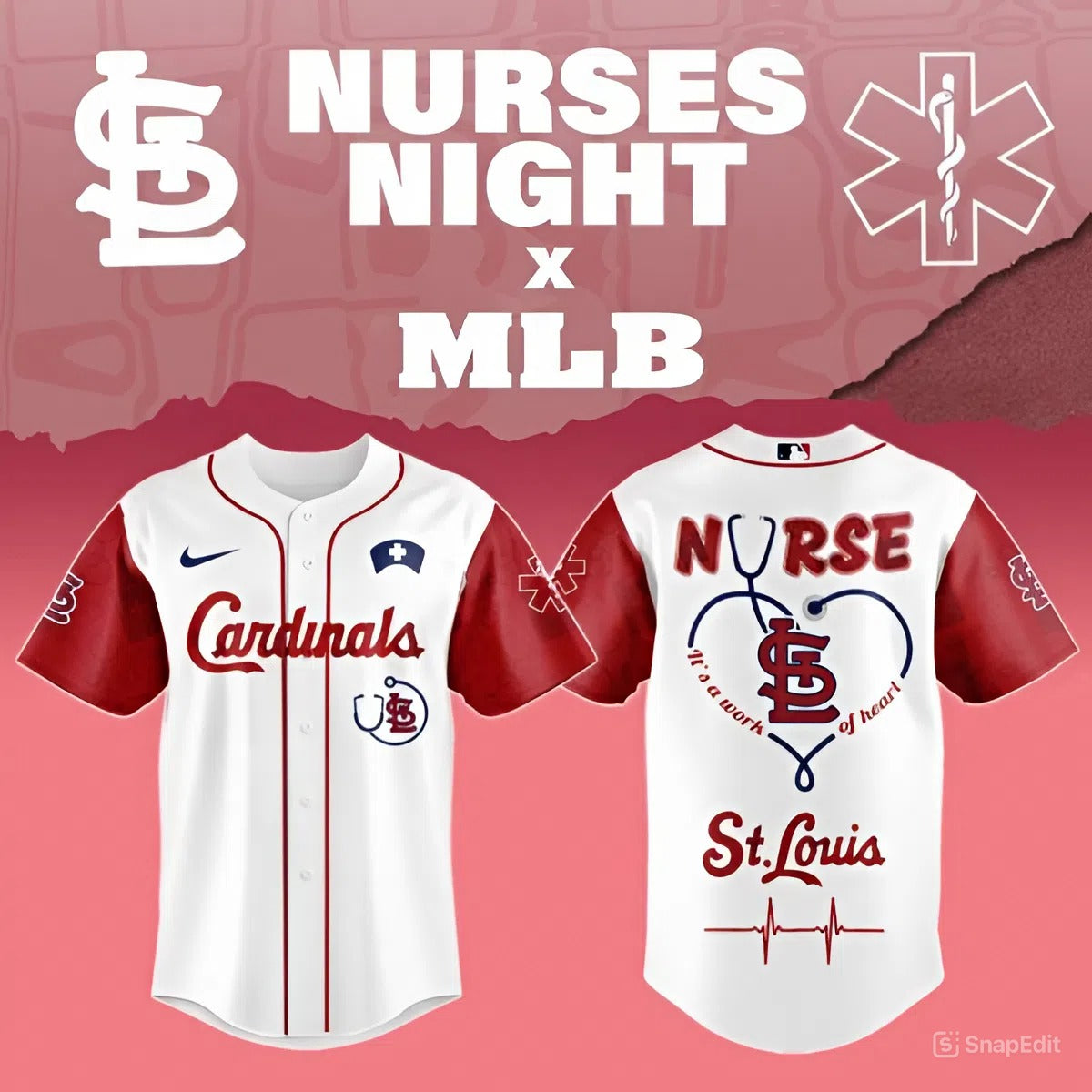 LIMITED EDITION - NEW CUSTOMIZED MLB24 SLC ST. LOUIS CARDINALS BASEBALL JERSEY
