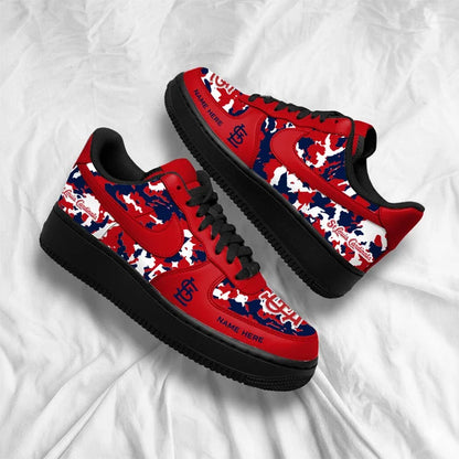 [FLASH SALE] NEW CUSTOMIZED MLB24 SLC ST. LOUIS CARDINALS AF1 SHOES