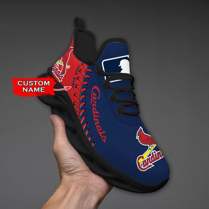 [FLASH SALE] NEW CUSTOMIZED MLB24 SLC ST. LOUIS CARDINALS MAX SOUL SHOES