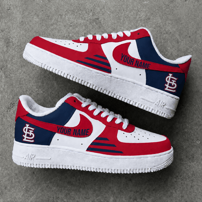 [FLASH SALE] NEW CUSTOMIZED MLB24 SLC ST. LOUIS CARDINALS AF1 SHOES