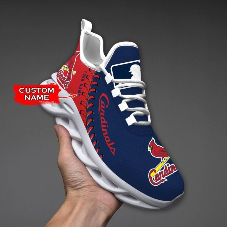 [FLASH SALE] NEW CUSTOMIZED MLB24 SLC ST. LOUIS CARDINALS MAX SOUL SHOES