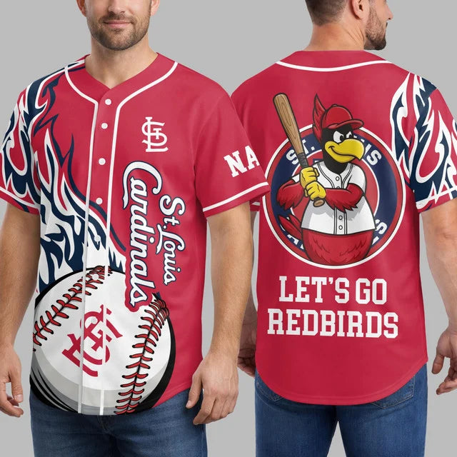 [FLASH SALE] NEW CUSTOMIZED MLB24 SLC ST. LOUIS CARDINALS BASEBALL JERSEY
