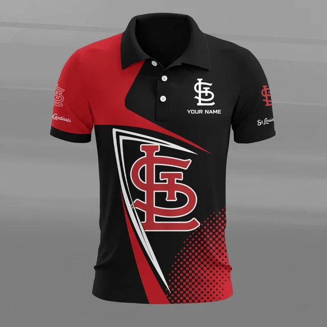 [FLASH SALE] NEW CUSTOMIZED MLB24 SLC ST. LOUIS CARDINALS POLO SHIRT