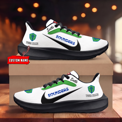 [FAN EXCLUSIVE] NEW CUSTOMIZED MLS24 SSF SEATTLE SOUNDERS FC ROAD RUNNING SHOES