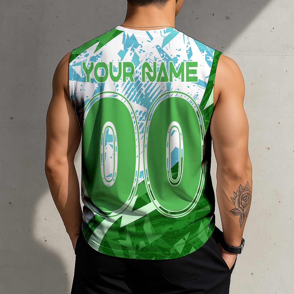 POPULAR NOW - NEW CUSTOMIZED MLS24 SSF SEATTLE SOUNDERS FC TANK TOP & GYM SHIRT