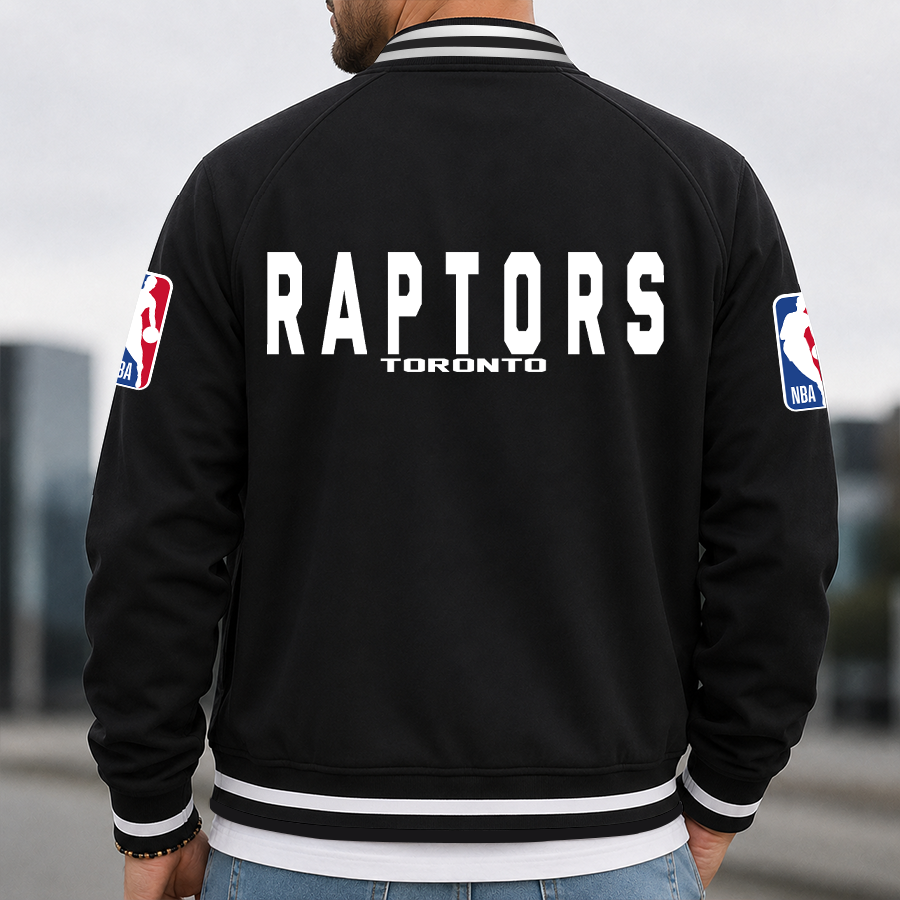 [HOT DEAL] NEW CUSTOMIZED NBA24 TRA TORONTO RAPTORS MULTICOLOR MEN'S CASUAL JACKET