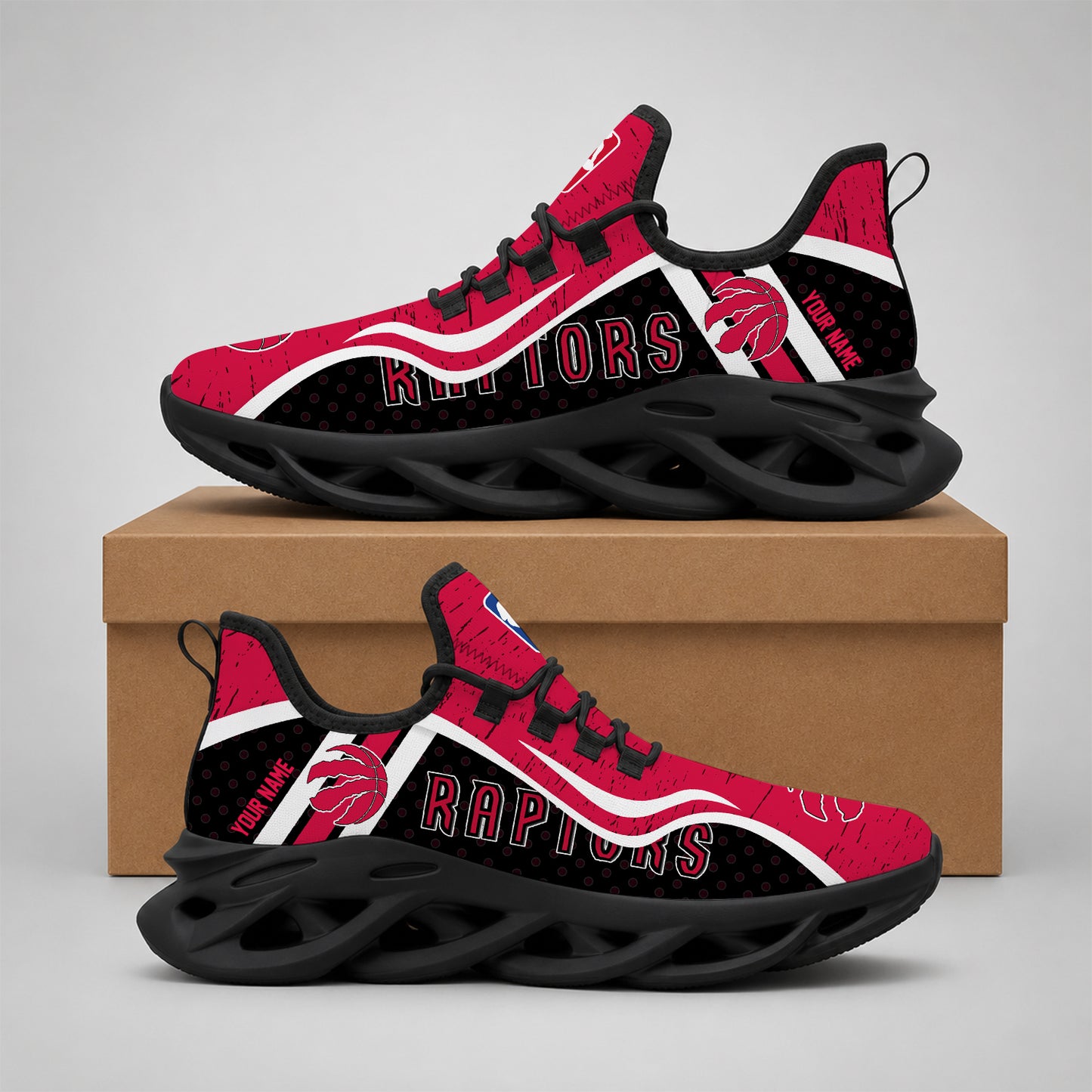 LIMITED EDITION - NEW CUSTOMIZED NBA24 TRA TORONTO RAPTORS MAX SOUL SHOES