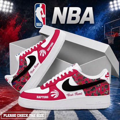 LIMITED EDITION - NEW CUSTOMIZED NBA24 TRA TORONTO RAPTORS AF1 SHOES
