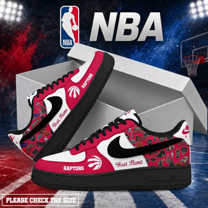 LIMITED EDITION - NEW CUSTOMIZED NBA24 TRA TORONTO RAPTORS AF1 SHOES