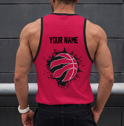 ELITE EDITION - NEW CUSTOMIZED NBA24 TRA TORONTO RAPTORS UNISEX TANK TOP