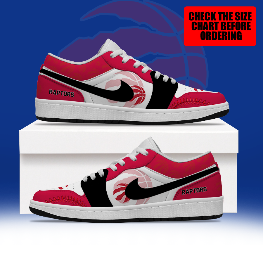 [HOT DEAL] NEW CUSTOMIZED NBA24 TRA TORONTO RAPTORS AIR JORDAN LOW SHOES