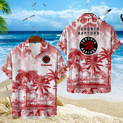 FINAL CLEARANCE - NEW CUSTOMIZED NBA24 TRA TORONTO RAPTORS UNISEX HAWAIIAN SHIRT