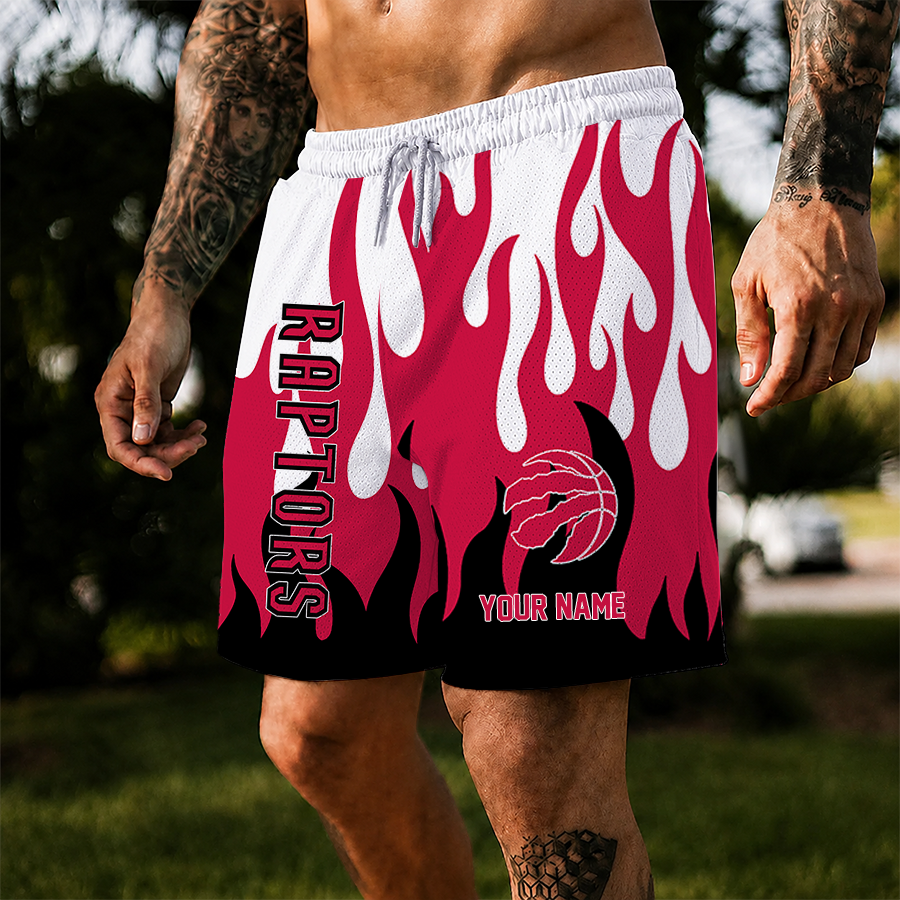 [HOT DEAL] NEW CUSTOMIZED NBA24 TRA TORONTO RAPTORS SHORT PANTS