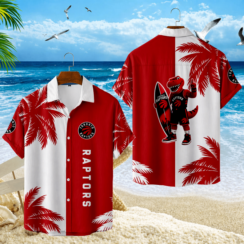 LIMITED EDITION - NEW CUSTOMIZED NBA24 TRA TORONTO RAPTORS UNISEX HAWAIIAN SHIRT