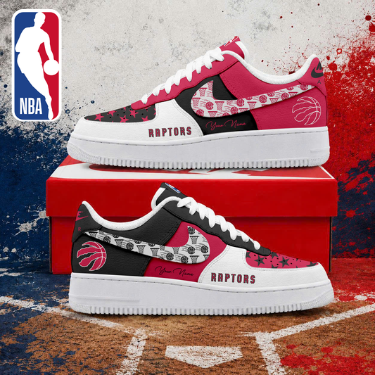 LIMITED EDITION - NEW CUSTOMIZED NBA24 TRA TORONTO RAPTORS AF1 SNEAKERS