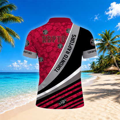 [HOT DEAL] NEW CUSTOMIZED NBA24 TRA TORONTO RAPTORS POLO SHIRT