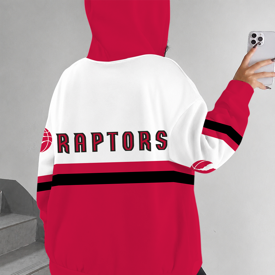 [HOT DEAL] NEW CUSTOMIZED NBA24 TRA TORONTO RAPTORS ZIP HOODIE