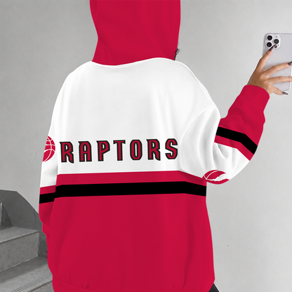 [HOT DEAL] NEW CUSTOMIZED NBA24 TRA TORONTO RAPTORS ZIP HOODIE