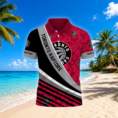 [HOT DEAL] NEW CUSTOMIZED NBA24 TRA TORONTO RAPTORS POLO SHIRT