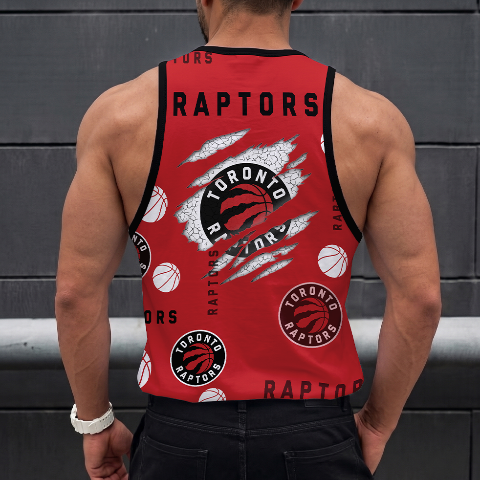 LIMITED EDITION - NEW CUSTOMIZED NBA24 TRA TORONTO RAPTORS UNISEX TANK TOP