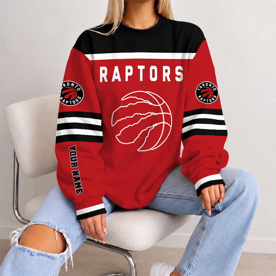 [HOT DEAL] NEW CUSTOMIZED NBA24 TRA TORONTO RAPTORS UNISEX SWEATSHIRT