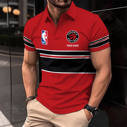 [HOT DEAL] NEW CUSTOMIZED NBA24 TRA TORONTO RAPTORS POLO SHIRT