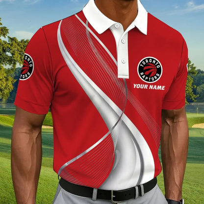 LIMITED EDITION - NEW CUSTOMIZED NBA24 TRA TORONTO RAPTORS POLO SHIRT, ZIP POLO SHIRT & T-SHIRTS