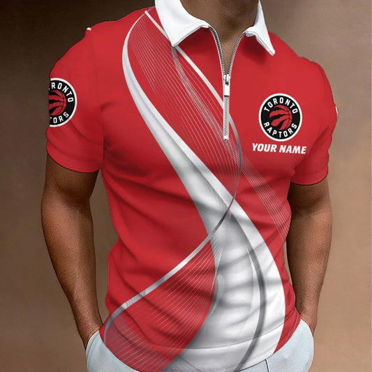 LIMITED EDITION - NEW CUSTOMIZED NBA24 TRA TORONTO RAPTORS POLO SHIRT, ZIP POLO SHIRT & T-SHIRTS