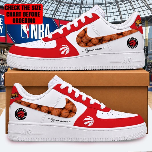 LIMITED EDITION - NEW CUSTOMIZED NBA24 TRA TORONTO RAPTORS AF1 SHOES