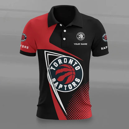 [HOT DEAL] NEW CUSTOMIZED NBA24 TRA TORONTO RAPTORS POLO SHIRT