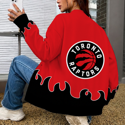 LIMITED EDITION - NEW CUSTOMIZED NBA24 TRA TORONTO RAPTORS BASEBALL JACKET, SATIN VARSITY JACKET