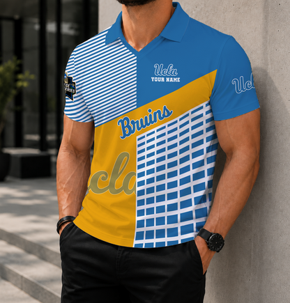 VIRAL EDITION - NEW CUSTOMIZED NCAA CWS24 UCB UCLA BRUINS POLO SHIRT