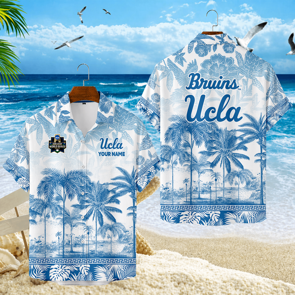 LIMITED EDITION - NEW CUSTOMIZED CWS24 UCB UCLA BRUINS UNISEX HAWAIIAN SHIRT