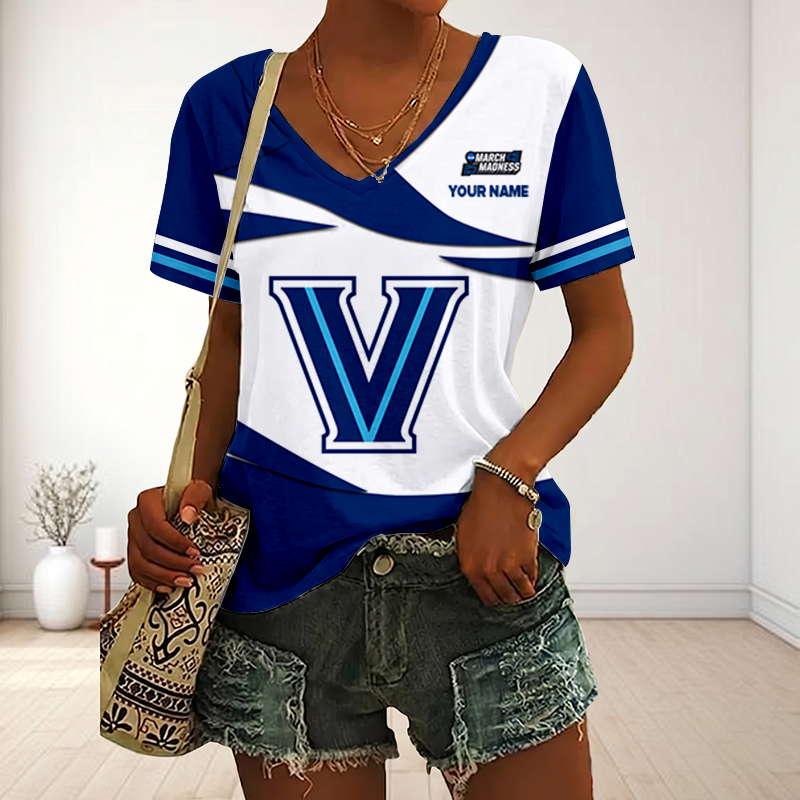 LIMITED DROP - NEW CUSTOMIZED | NCAA MAM24 VIW VI WILDCATS V-NECK FEMALE SHIRT