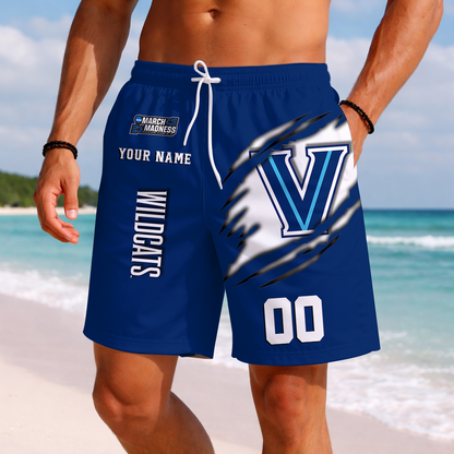 LIMITED EDITION - NEW CUSTOMIZED NCAA MAM24 VIW VILLANOVA WILDCATS SHORT PANTS