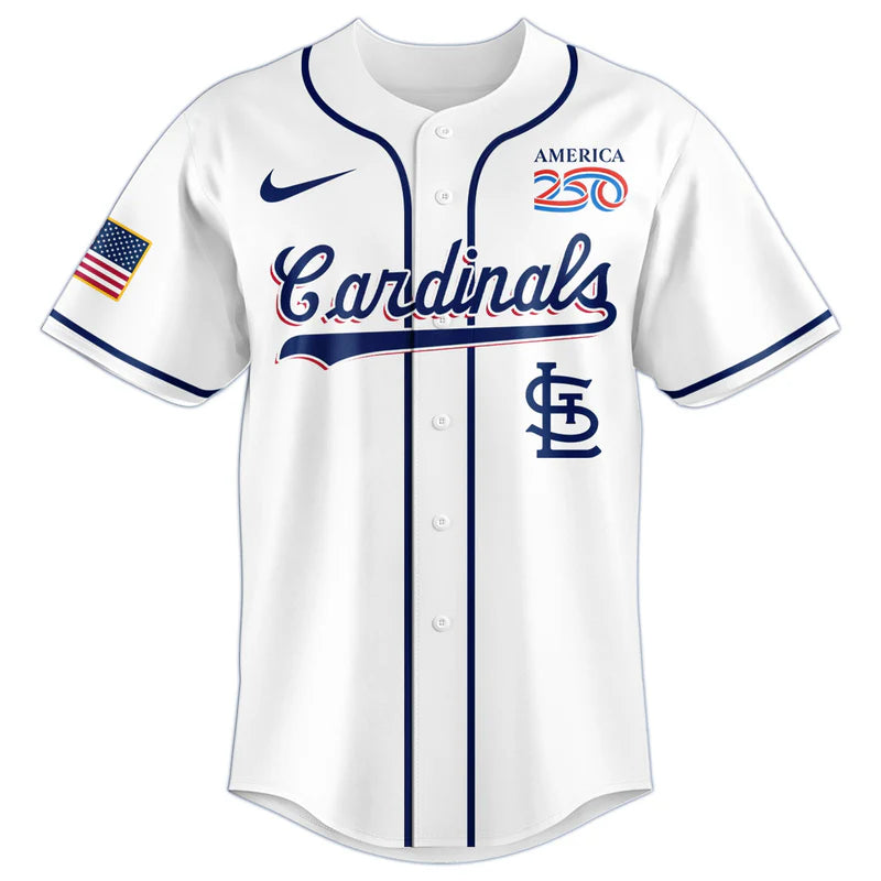 LIMITED EDITION - NEW CUSTOMIZED MLB24 SLC ST. LOUIS CARDINALS BASEBALL JERSEY