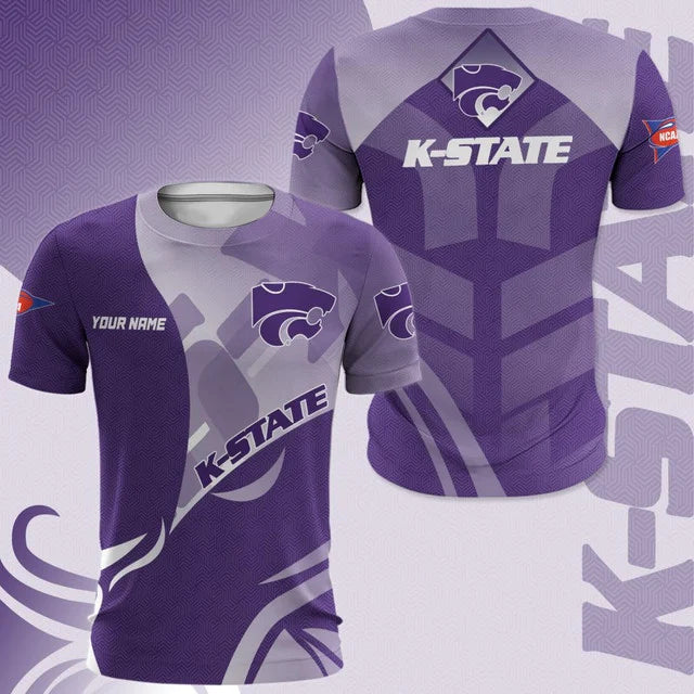 MEGA SALE - NEW CUSTOMIZED NCAA FBS24 KSW KANSAS STATE WILDCATS HOODIE, T-SHIRTS, ZIP HOODIE, SWEATSHIRTS & POLO SHIRT